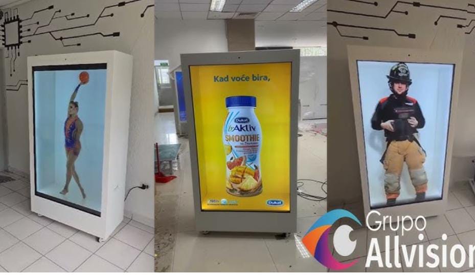 Aluguel de Painel de Led flexível -aluguel de Totem interativo Touch screen-Aluguel de Holobox e holograma 3d em André da Rocha