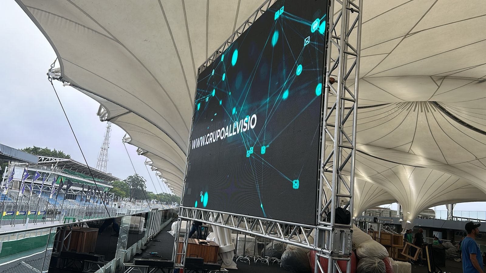 Aluguel de Painel de LED para Divulgação de Marcas em Feiras e Exposições