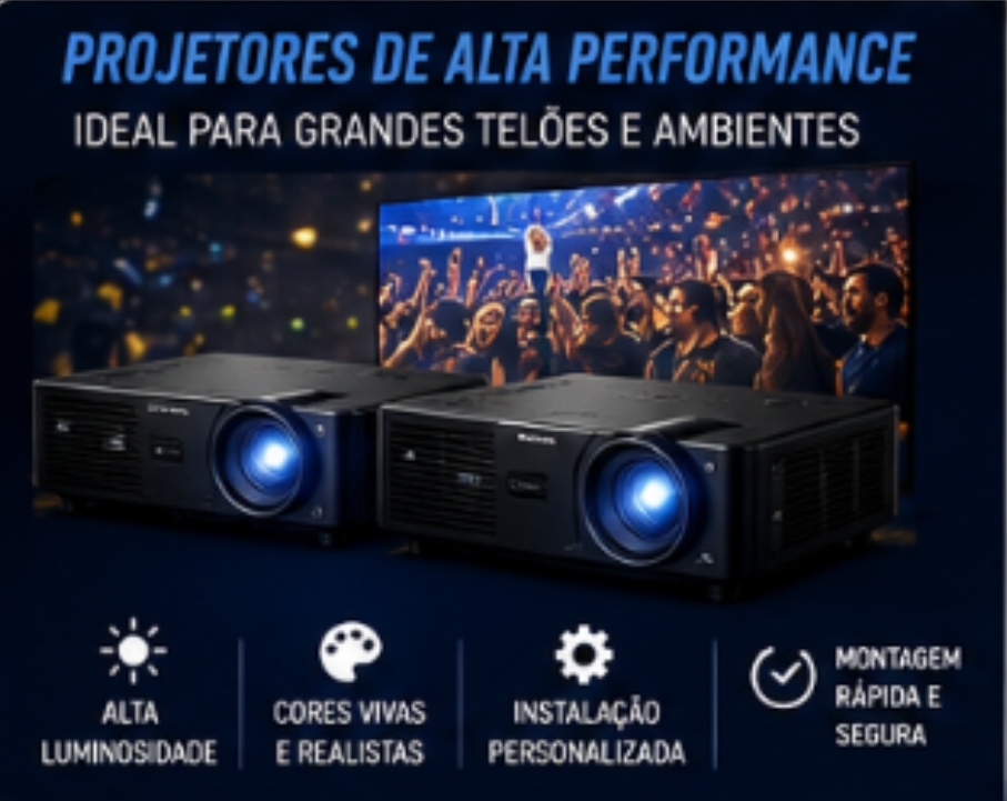 Aluguel e Venda de Painéis LED Indoor e Outdoor, TVs e Projetores em Porto Alegre e Sapucaia do Sul